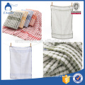 2016 Hot sale customized plaid 100% cotton kitchen tea towel